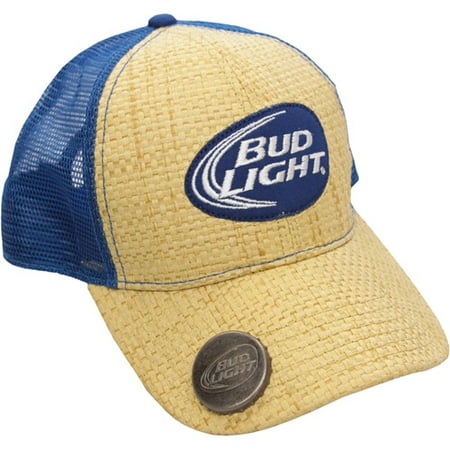 Bud Light Straw Mesh W/ Patch & BTL Opener
