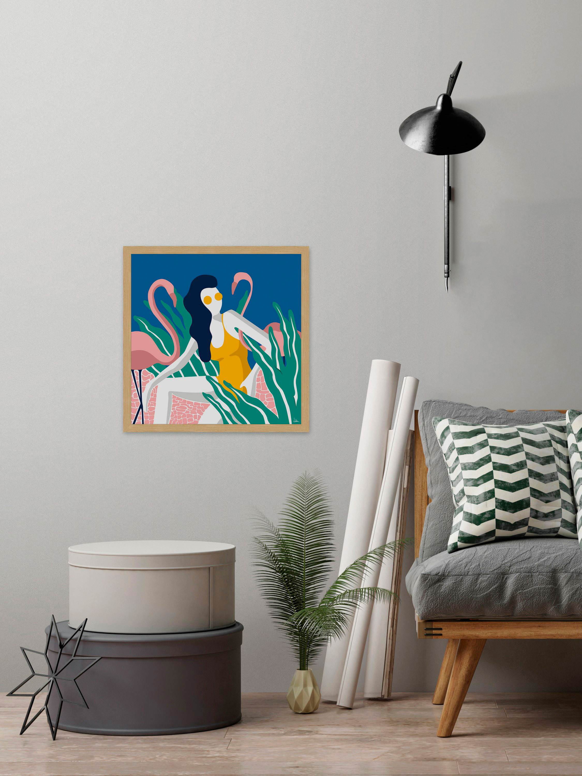 Eco Adventures Framed Painting Print
