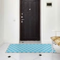 thumbnail image 4 of Ottomanson Non-Slip Hallway Runner Rug 2'2" x 6' Perfect for High Traffic Areas, Blue Trellis, 4 of 8