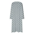 thumbnail image 6 of Vetsdori Plus Size Night Gowns for Women Sleepwear Soft Sleep Shirts Pajamas Dress Holiday,Long Sleeve Cute House Comfy Juniors Nightgowns MooMoo, 6 of 7