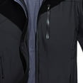 thumbnail image 4 of Munlar Bomber Jacket Boys- Thin Casual Sports Windbreaker Hooded Solid Color Sport Coats for Men Christmas Winter Coat Clearance, 4 of 4
