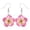 F, variant on Flower Earrings Dangle for Women, Colorful Drop Earrings Set, Spring Earrings for Women, Suitable for Spring Gifts