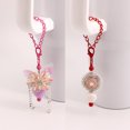 thumbnail image 3 of DIY Handmade Beaded Keychain Metal Key Chain Jewelry Mug Charms Decorative Beadable Buckle Women's Bag Pendant Key Accessory Gift, 3 of 4