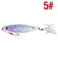 thumbnail image 1 of Cebo de hierro Luya de largo alcance, simulación de caída, cebo falso, cebo de cabeza roja con lentejuelas de metal, anzuelo doble, pesca con movimiento lento, 1 of 5