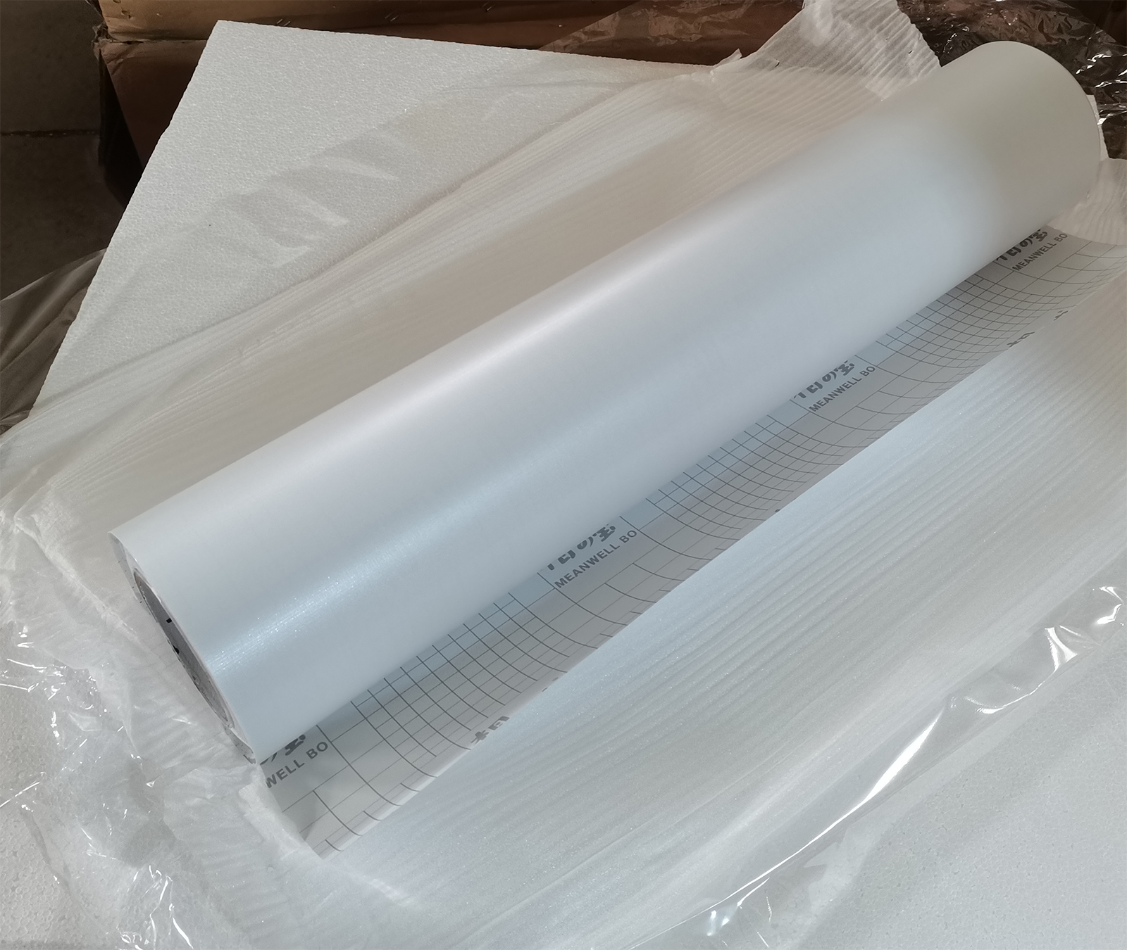 Techtongda 25"X93' 3 Mil Cross Laminating Film Cold Roll Laminating Glue Film for Photos and Pictures Laminating