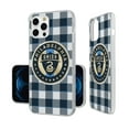 thumbnail image 2 of Philadelphia Union iPhone Plaid Design Clear Case, 2 of 7