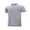 Gray, variant on Under $10 Steals!Summer Fashion Plus Size Mens Shirts Solid Color Loose Round Neck Ice Silk Training Clothes Priming Short Sleeve