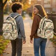 thumbnail image 3 of Chririnla Adjustable Padded Straps 17 Inch Kids Backpack, 600D Polyester Breathable Large Capacity School Bag for Preschool Back to School, 3 of 11