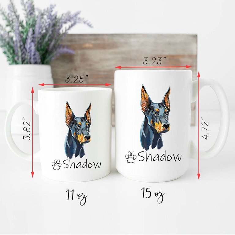 Doberman clearance coffee mug