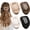 Neutral Matte, variant on 4 PCS Flat Hair Clips, Round Lay Down Claw Clips for Women Girls, French Strong Hold Hair Barrettes for Thick Thin Hair