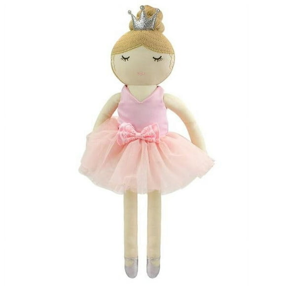 Girl Ragdoll Doll Cute Soothing Doll Princess Doll Christmas Doll Plush Toy, Pink Ballerina Girl (30cm)