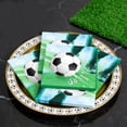 thumbnail image 5 of Football Party Paper Napkins, 20 Pack Disposable Soccer Ball Cocktail Napkins, Soft Absorbent Sports Theme Table Decor for 2026 World Cup Watch Party, Birthdays, 5 of 5