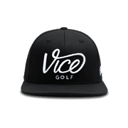 Vice Golf Adjustable Squad Hat, Black, Unisex