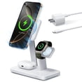 thumbnail image 1 of Estación de carga ESR 15W 3 en 1 Magsafe para iPhone White, 1 of 9