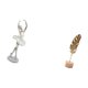 thumbnail image 5 of Figura de escritorio,Estatua de bailarina de ballet,adorno de escritorio para decoración del hogar,Estatua de bailarina moderna,regalo de cumpleaños para la oficina,Escultura de hoja,Estatua, 5 of 8