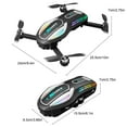 thumbnail image 5 of 9 Year Old Boy Gifts, 1080P Drone with Foldable Remote Control with 4.3Inch Screen Brushless Motor Drones 2.4G Rc Quadcopter Gifts for Kids Adults, Black, One Size, 5 of 9