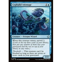 MtG Foundations Uncommon Cephalid Inkmage #32