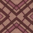 thumbnail image 1 of Ahgly Company Machine Washable Indoor Square Transitional Copper Red Pink Area Rugs, 7' Square, 1 of 7