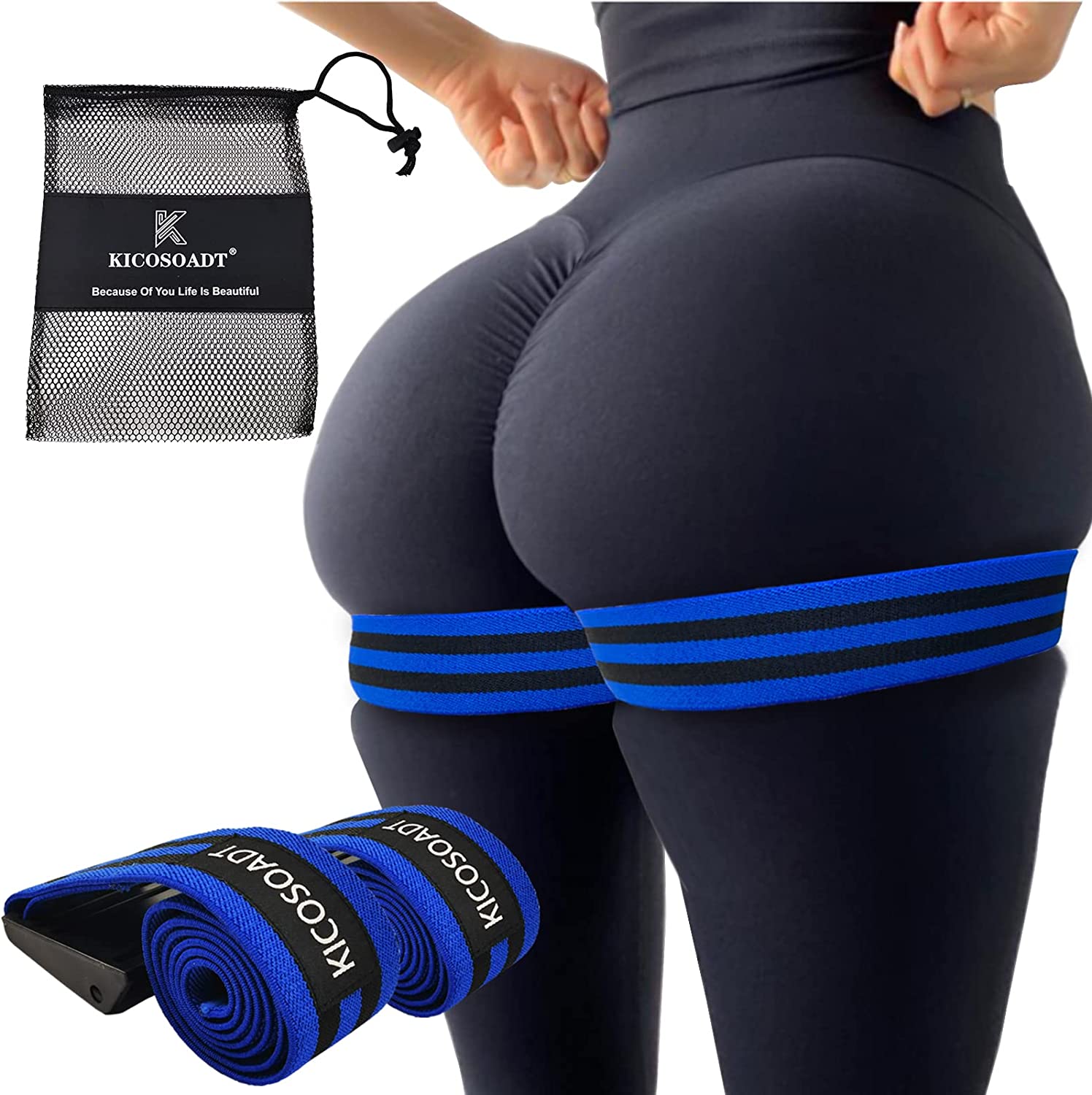 BFR Booty Bands for Women Glutes & Hip Building,Resistance Bands for
