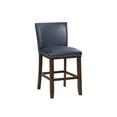 thumbnail image 4 of Steve Silver Tiffany Navy KD Counter Stool - set of 2, 4 of 7
