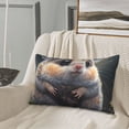 thumbnail image 5 of Balery Cute Fat Ball Branch Bedding Queen Pillow Cases - Envelope Closure - Soft Brushed Microfiber Fabric - Shrinkage and Fade Resistant Pillow Cases-20"x30", 5 of 6