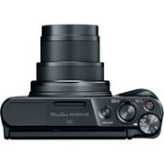 Canon PowerShot SX740 HS Digital Camera (Black) (International Model) with Starter Accessory Bundle - Includes: SanDisk Ultra 32GB Memory Card & More