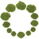 thumbnail image 1 of unbranded 12Ud Rocas Imitacion Musgo Verde Para Decoracion De Oficina Y Pared Vegetal, 1 of 8