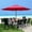 Red, variant on Abble 11FT Outdoor Patio Umbrella with Crank Handle, Market Umbrella with 8 Sturdy Umbrella Ribs, Waterproof for Garden Deck Backyard Pool, Tan