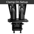 thumbnail image 3 of MotionGrey Single Metal Computer Monitor Arm Stand Universal Vesa Mount Arms Installation for up to 28 Inch Screen for Desk - Black, 3 of 7