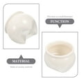 thumbnail image 4 of HEMOTON Decorative Flower Pot Home Ceramic Flower Pot Small Wall Planter for Indoor, 4 of 8