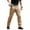 Earthy Yellow, variant on Men's and Big Men's Stretch Taper Leg Regular Fit Cargo Pants with Multi Pockets