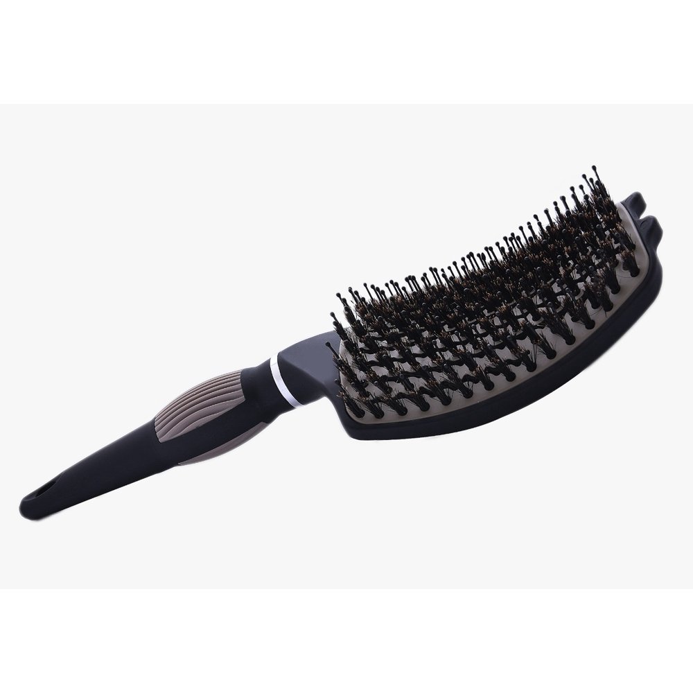 Curved Vented Oversized Antistatic Boar Bristle Styling Hair Brush