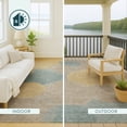 thumbnail image 5 of Addison Rugs Chantille Indoor/Outdoor Transitional Geometric Spa Machine Washable Rectangle Rug, 9' x 12', 5 of 8