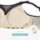 thumbnail image 4 of Sujetador de mama Cáncer de mama Prótesis de mama postoperatorias Retirada especial del sujetador Pecho falso Pecho falso Ropa interior fina de verano de silicona transpirable, 4 of 6