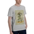 thumbnail image 2 of Bingfone Dinosaur Men'S Loose Fit Short-Sleeve Pocket T-Shirt, 2 of 7