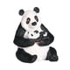 thumbnail image 1 of Escultura animal Panda Estatua Obra de arte Adorno decorativo de mesa Figura para Panda sentado, 1 of 9