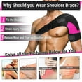 thumbnail image 4 of Shoulder Bandage For Women - Neoprene - Double Adjustable Shoulder Joint Support - Injury Prevention Sports Injury Recovery - Arthritic Shoulders, 4 of 5