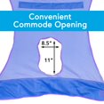 thumbnail image 4 of ProBasics Full Body Lift Sling with Commode Opening - Full Body Mesh Patient Lift for Showering & Home Use, Transfer Sling for Elderly & Disabled, Patient Transfer Blanket & Lift Pad Assist Device, 4 of 4