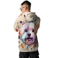 thumbnail image 5 of Maltese Portrait Watercolor Vintage Retro Styles All Over Print 3D Hoodie Unisex Merch Hoodies Maltese Dog Lover Gifts Idea - 00001, 5 of 6