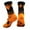 C, variant on SAZBJOJN Mid‑Calf Socks for Women Men Halloween Socks for Women Novelty Spooky Printed Socks Stretch Accessory for Halloween Party Daily Wear Multicolor A
