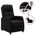 thumbnail image 5 of vidaXL Massage Chair Electric Massaging Recliner Chair for Elderly Fabric, 5 of 51