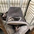 thumbnail image 6 of Visland Small Animal Hammocks or Hanging Tunnel Guinea Pig Cage Hammock Pet Hanging Bed Cage Accessories for Hamster Guinea Pig Chinchilla Ferret Squirrel Rat, 6 of 7