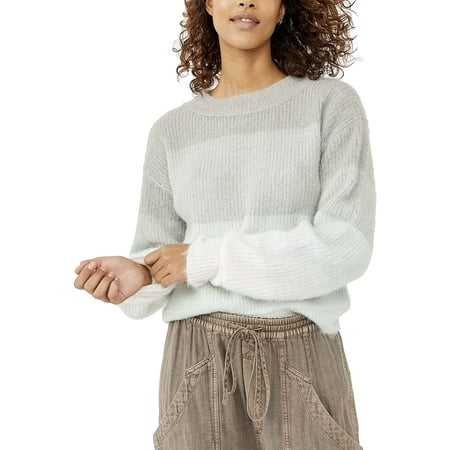 Free People Womens Autumn Sky Pullover X-Small Cloud Combo