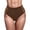 Coffee, variant on Ludearly Women High Waisted Bikini Bottoms Tummy Control Swimsuit Bottoms Strappy Swim Bottom S&Dark Blue
