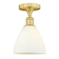 thumbnail image 3 of Innovations Lighting - Bristol Glass - 1 Light Semi-Flush Mount In Industrial, 3 of 5