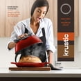 thumbnail image 4 of Krustic 5.5 QT Enameled Cast Iron Dutch Oven Pot with Lid and Silicone Baking Mat, Non-Stick, 4 of 10