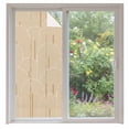 thumbnail image 2 of Khaki Boho Window Privacy Film, Middle Century Modern Abstract Art Static Cling UV Sun Blocking Tint Film Heat Control Windows Films for Bedroom Bathroom, Window Stickers 35.4"x78.7", 2 of 8