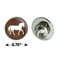 thumbnail image 6 of Horse Silhouette Cowboy Western Metal 0.75" Lapel Hat Pin Tie Tack Pinback, 6 of 7