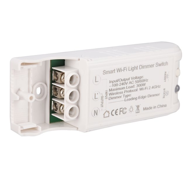 Regulador de intensidad inteligente compatible con Alexa 4+1 Interfaz E14 Bombilla de 4W 100-240 V