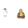 thumbnail image 1 of Estatua de resina,Escultura de resina de flamenco para exteriores,Figura de pájaro,adorno decorativo para jardín,Estatua de Buda,Figuras de estatuas de Buda Bodhisattva de meditación, 1 of 8